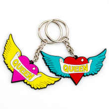 Fabricante OEMe Keychain hecho logotipo personalizado Soft 2d 3D PVC Keyring Holder Logotipo Personalizado Fashion